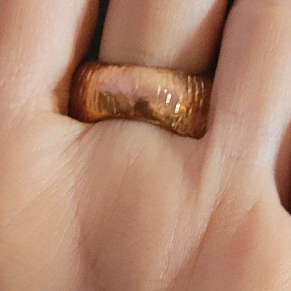 Oversized oval ring used size 8 - Picture 6 of 7